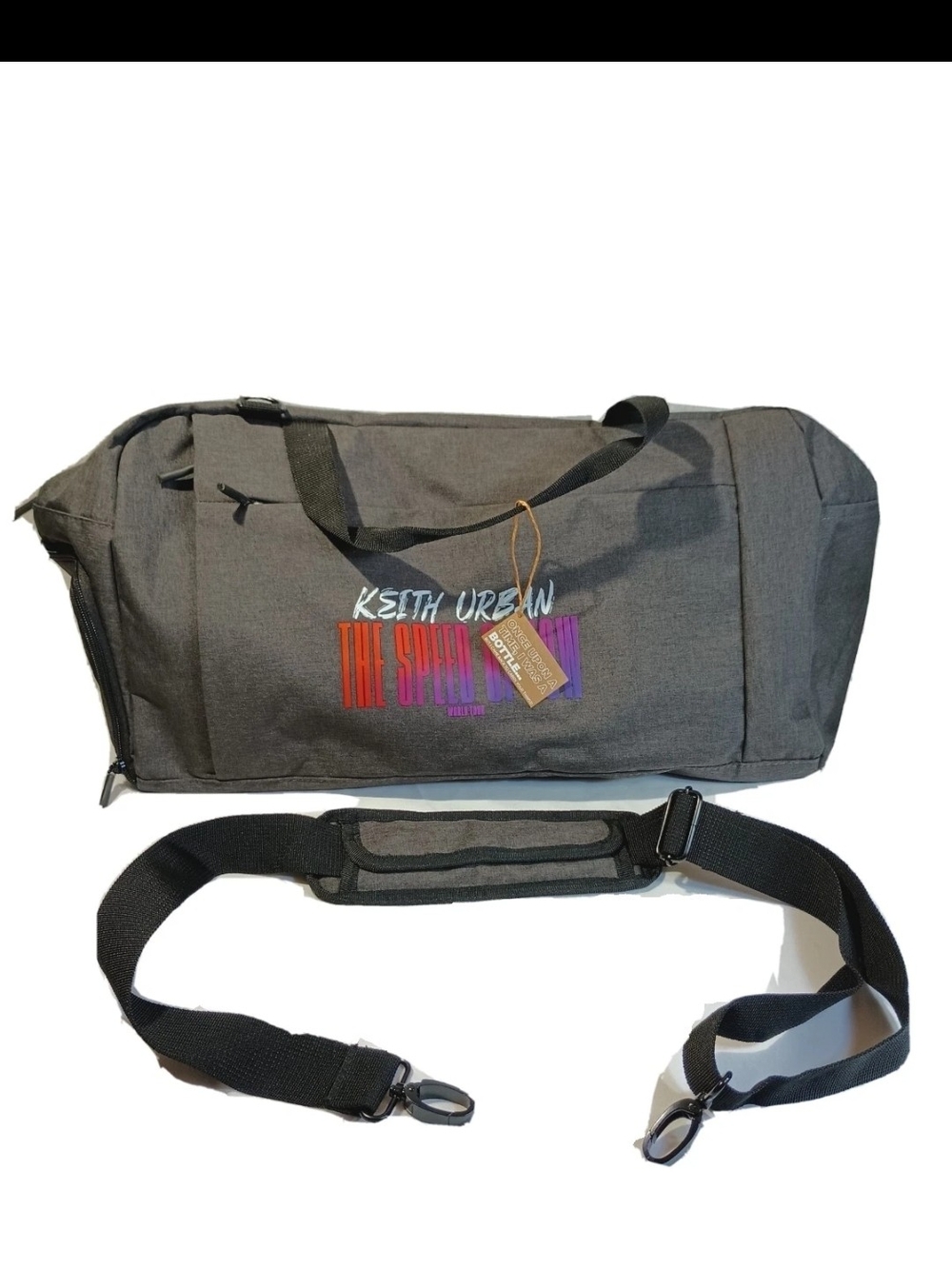 Keith Urban The Speed of Now Duffel Bag Travel Overnight Gym Bag Music Festival